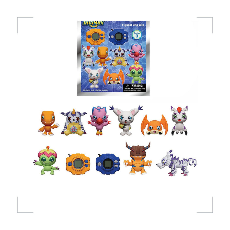 [BG_UNKNOWN] Digimon PVC Blind Bag Keychain 2