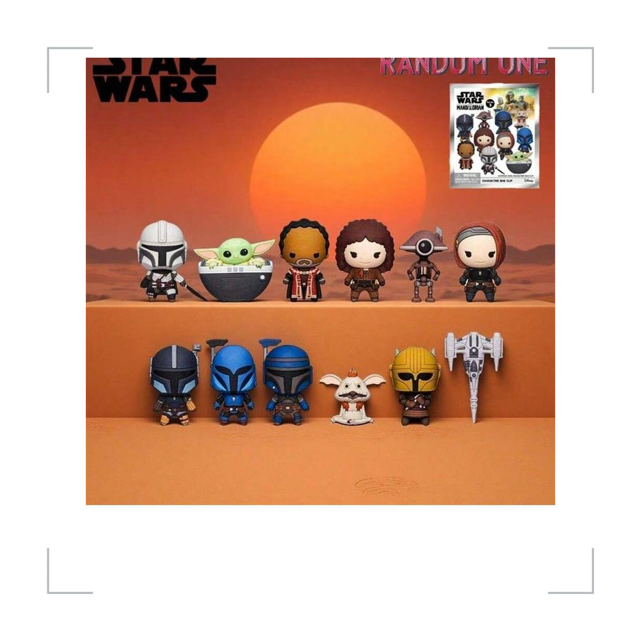 [BG_UNKNOWN] STAR WARS PVC Blind Bag Keychain 2