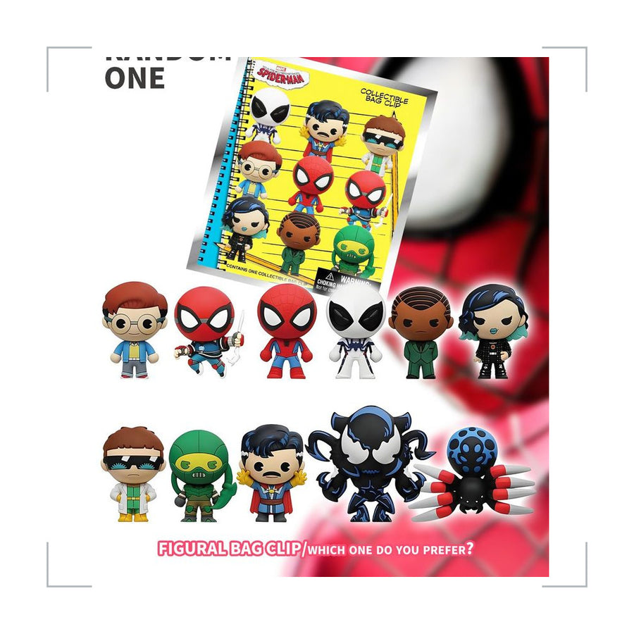 [BG_UNKNOWN] Spider-Man PVC Blind Bag Keychain 2