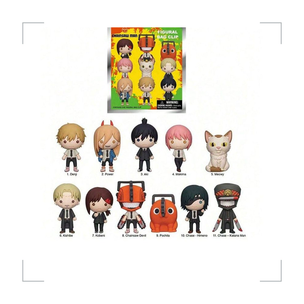 [BG_UNKNOWN] Chainsaw Man Blind Bag Keychain 2