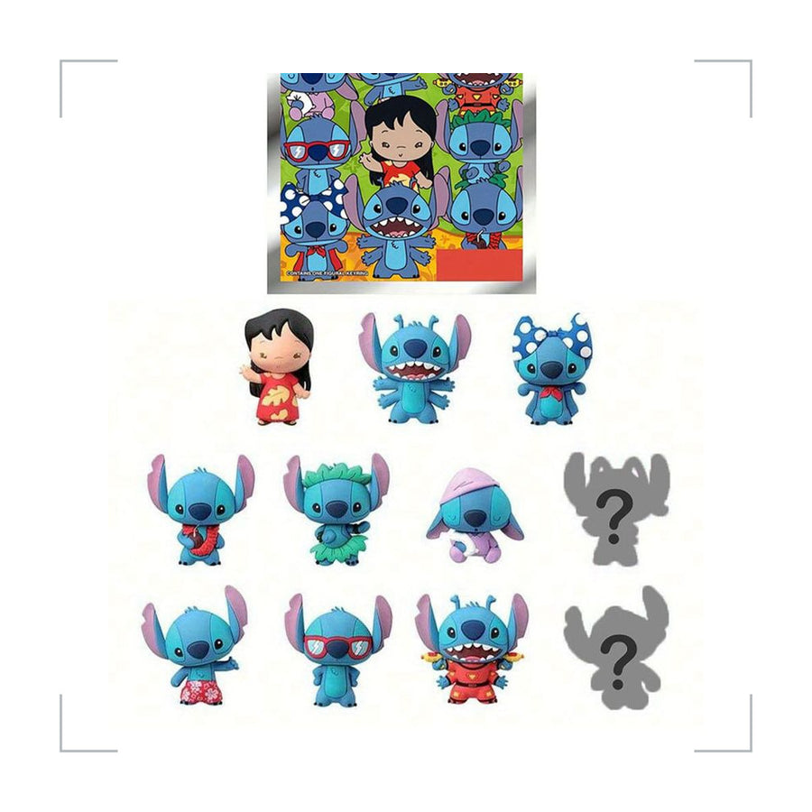 [BG_UNKNOWN] Stitch PVC Blind Bag Keychain 2