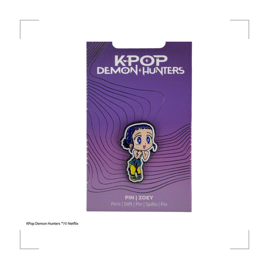 [BG_UNKNOWN] Kpop Demon Hunters Zinc Alloy Brooch 2