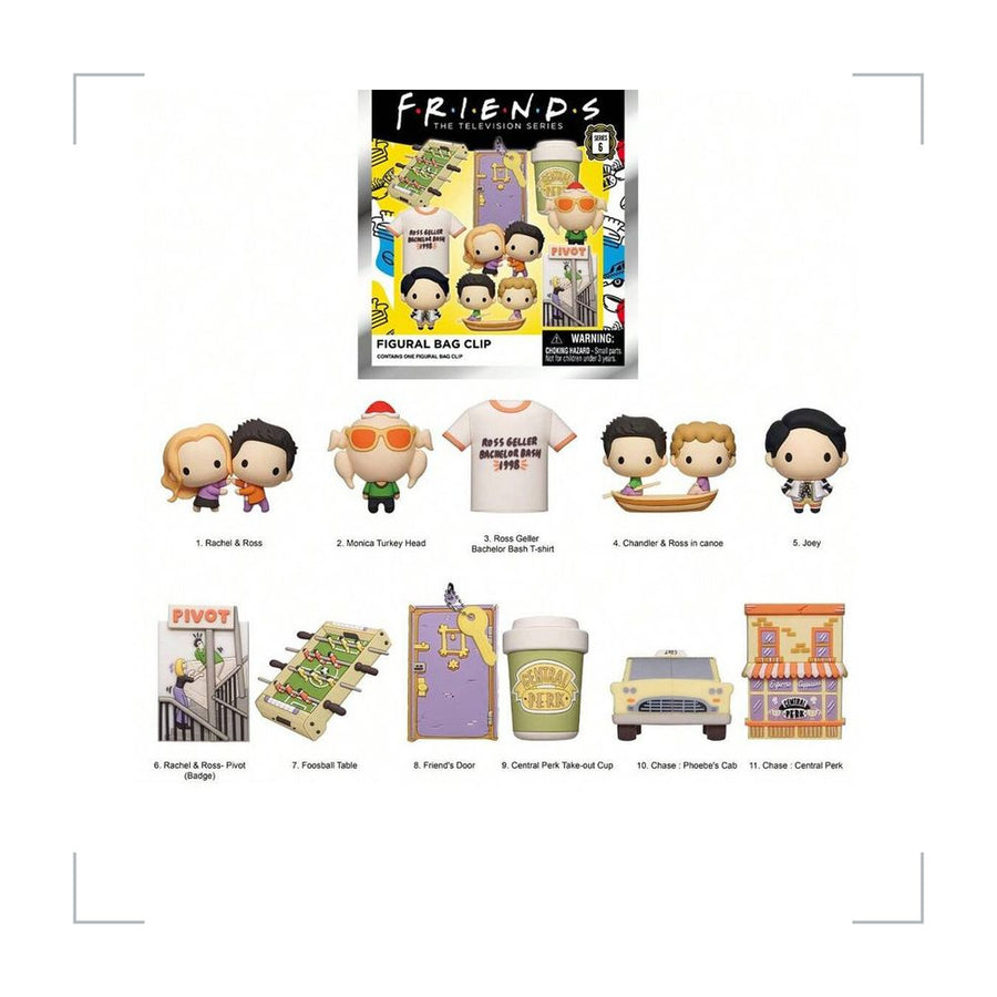 [BG_UNKNOWN] Friends PVC Blind Bag Keychain 2