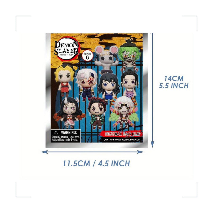 [BG_UNKNOWN] Demon Slayer PVC Blind Bag Keychain 2