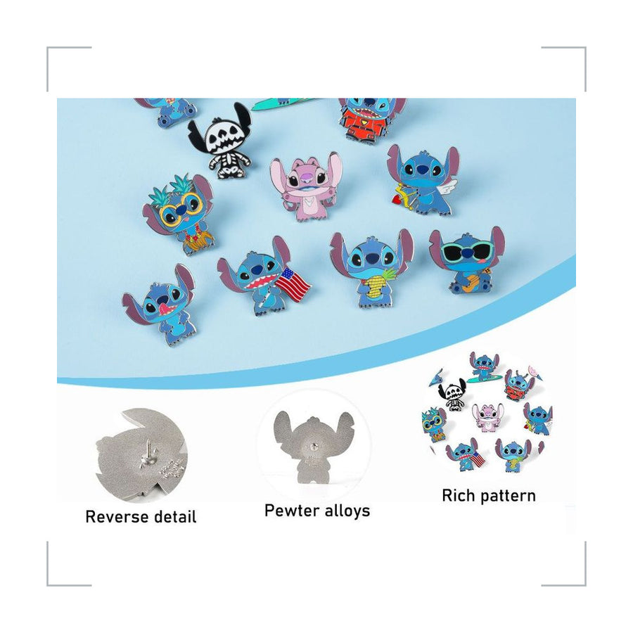 [BG_UNKNOWN] Stitch Zinc Alloy Pin 2