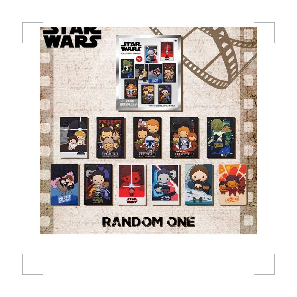 [BG_UNKNOWN] STAR WARS PVC Blind Bag Keychain 2