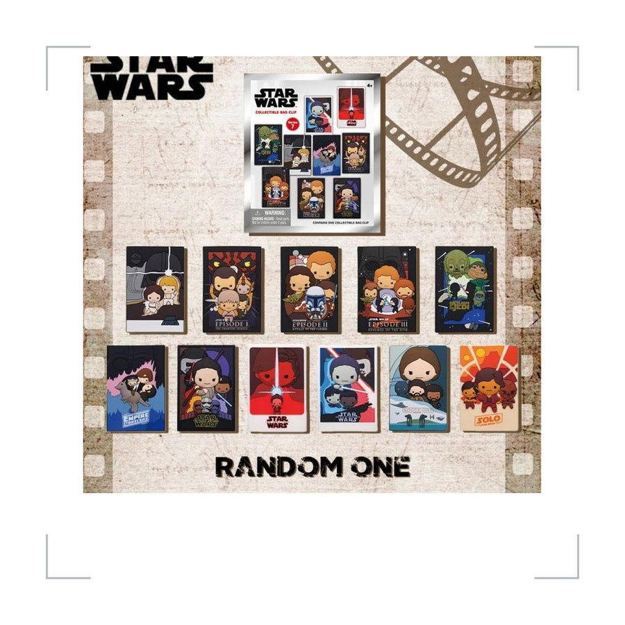 [BG_UNKNOWN] STAR WARS PVC Blind Bag Keychain 2