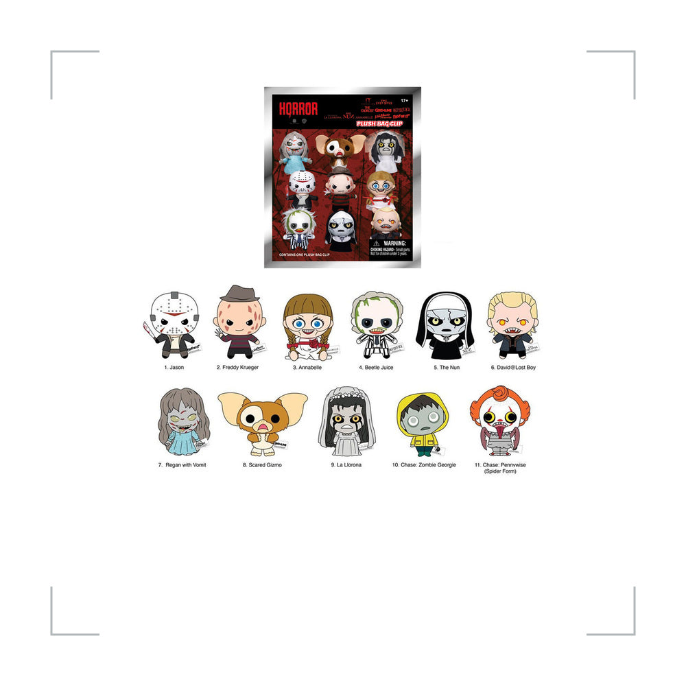 [BG_UNKNOWN] Horror Plush Blind Bag Keychain 2