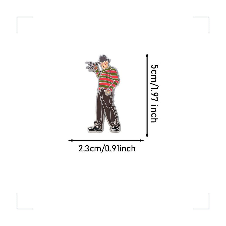 [BG_UNKNOWN] A Nightmare On Elm Street Zinc Alloy Pin 2