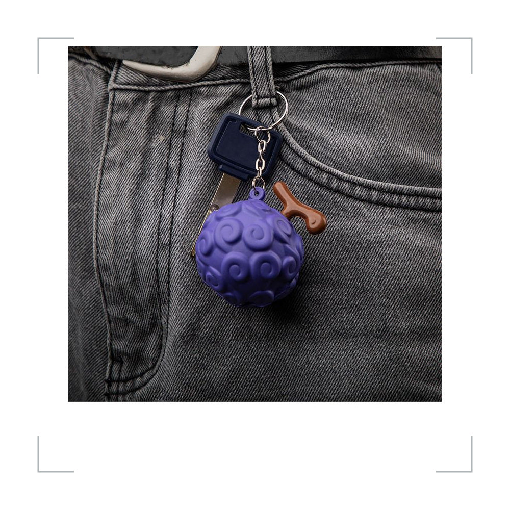 [BG_UNKNOWN] One Piece PU Keychain 2