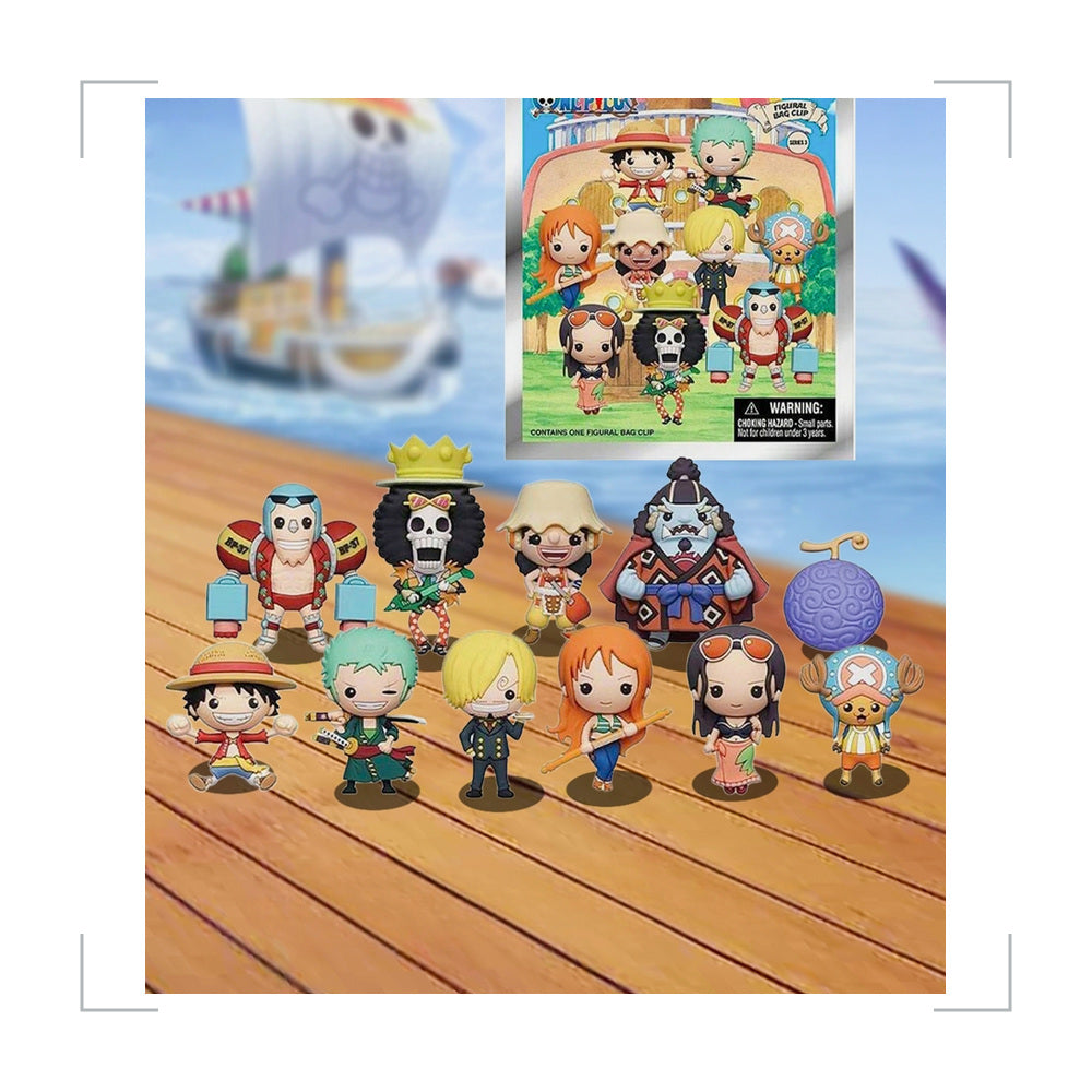 [BG_UNKNOWN] One Piece PVC Blind Bag Keychain 2