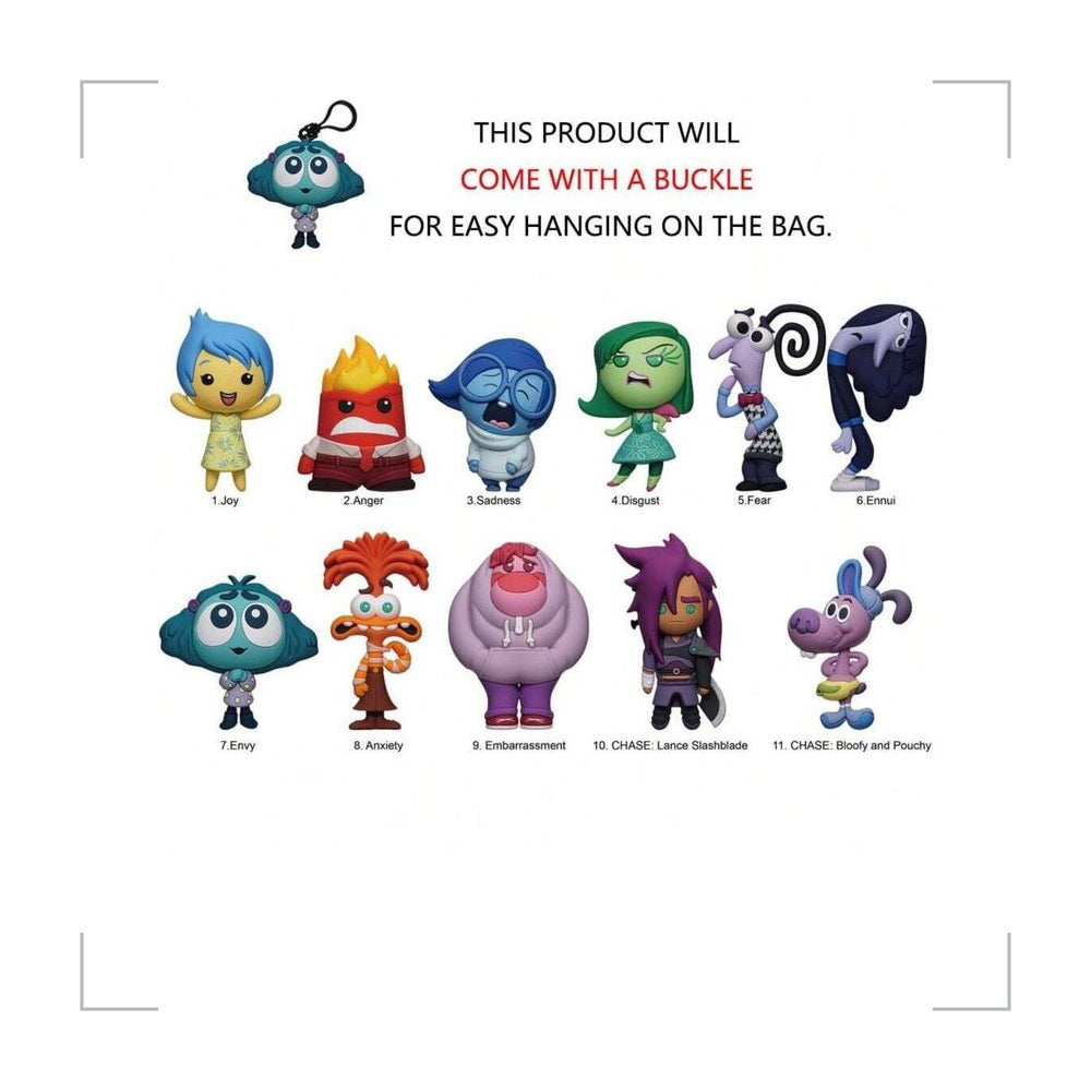 [BG_UNKNOWN] Inside Out PVC Blind Bag Keychain 2