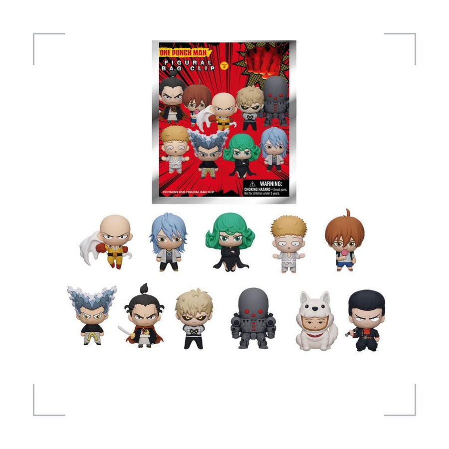 [BG_UNKNOWN] One Punch Man PVC Blind Bag Keychain 2