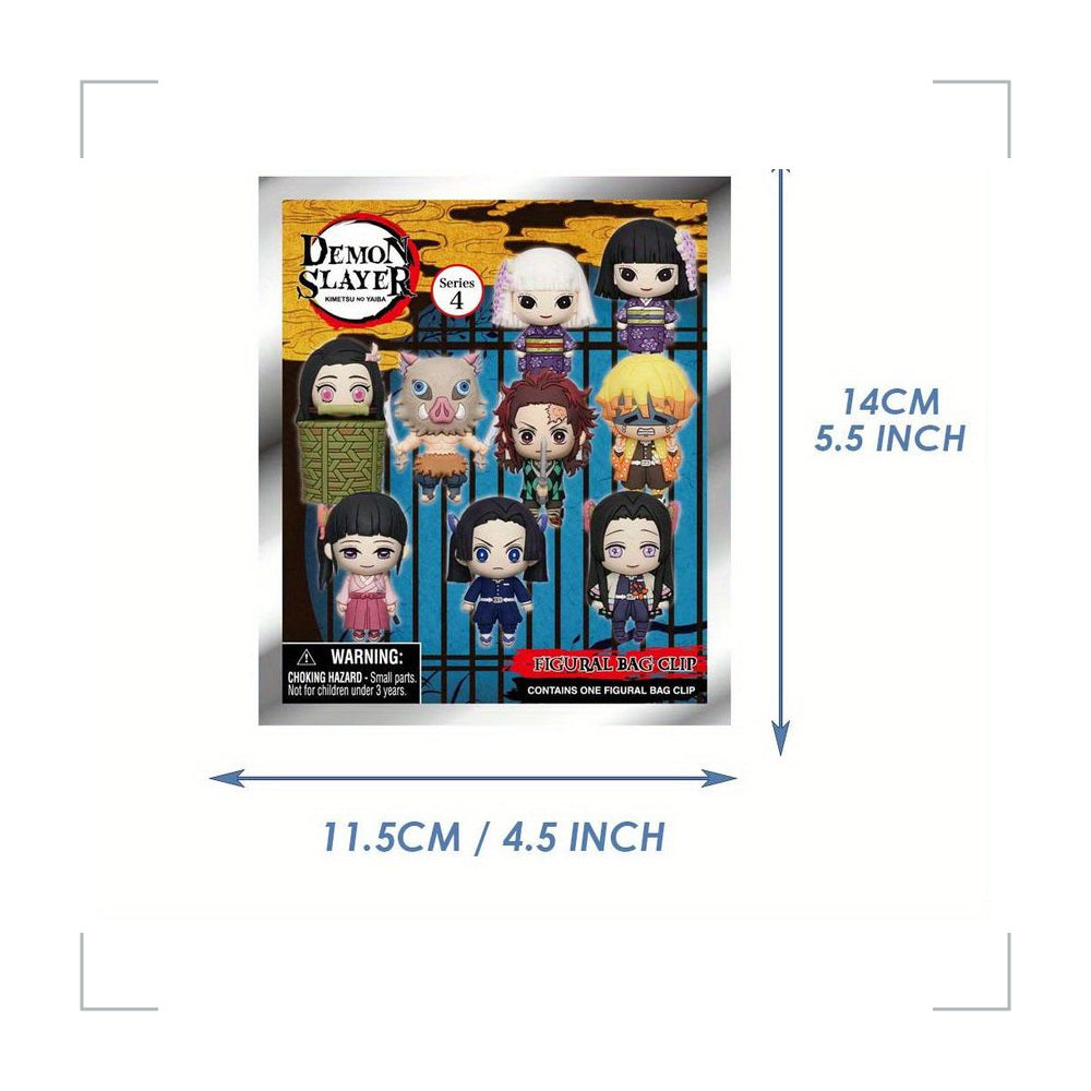 [BG_UNKNOWN] Demon Slayer PVC Blind Bag Keychain 2