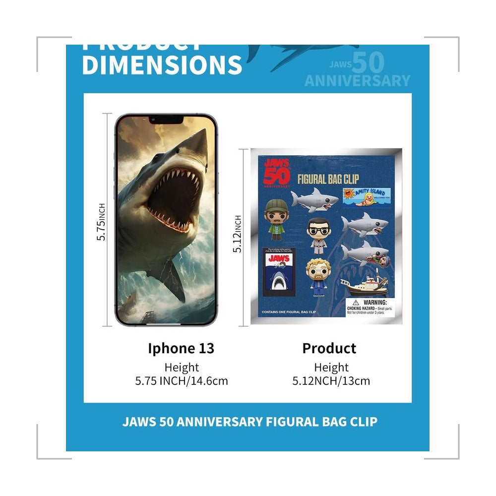 [BG_UNKNOWN] JAWS PVC Blind Bag Keychain 2