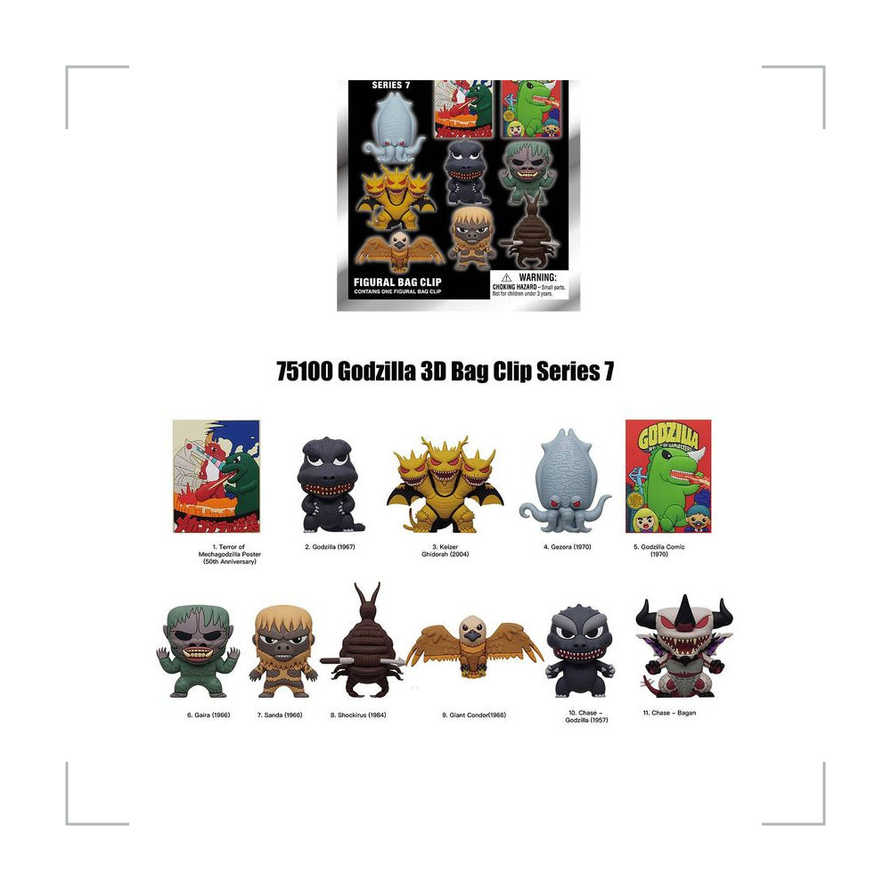 [BG_UNKNOWN] Godzilla PVC Blind Bag Keychain 2