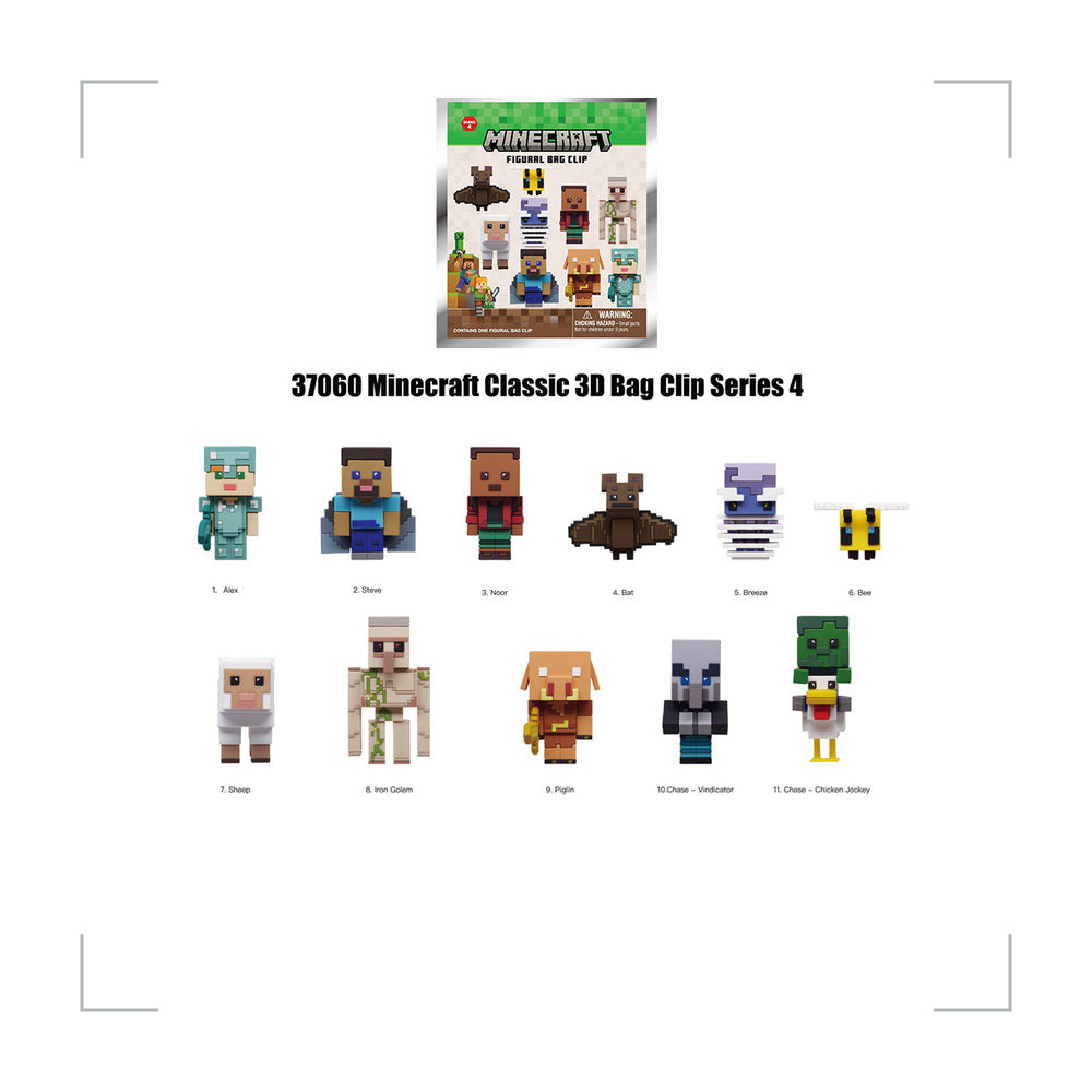 [BG_UNKNOWN] Minecraft PVC Blind Bag Keychain 2