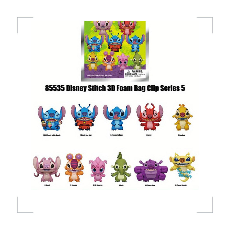 [BG_UNKNOWN] Stitch PVC Blind Bag Keychain 2