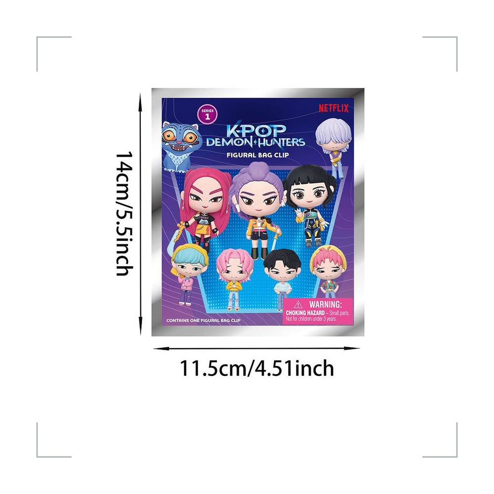 [BG_UNKNOWN] Kpop Demon Hunters PVC Blind Bag Keychain 3