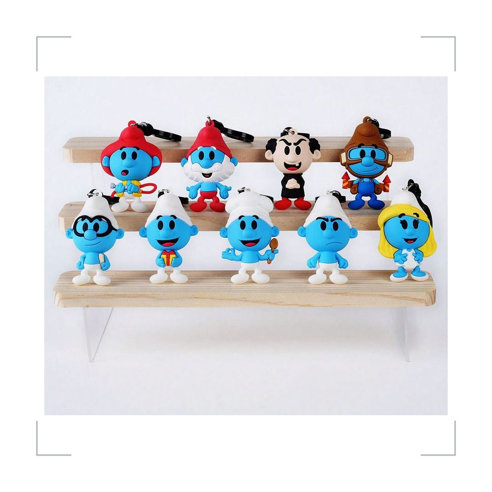 [BG_UNKNOWN] The Smurfs PVC Blind Bag Keychain 3