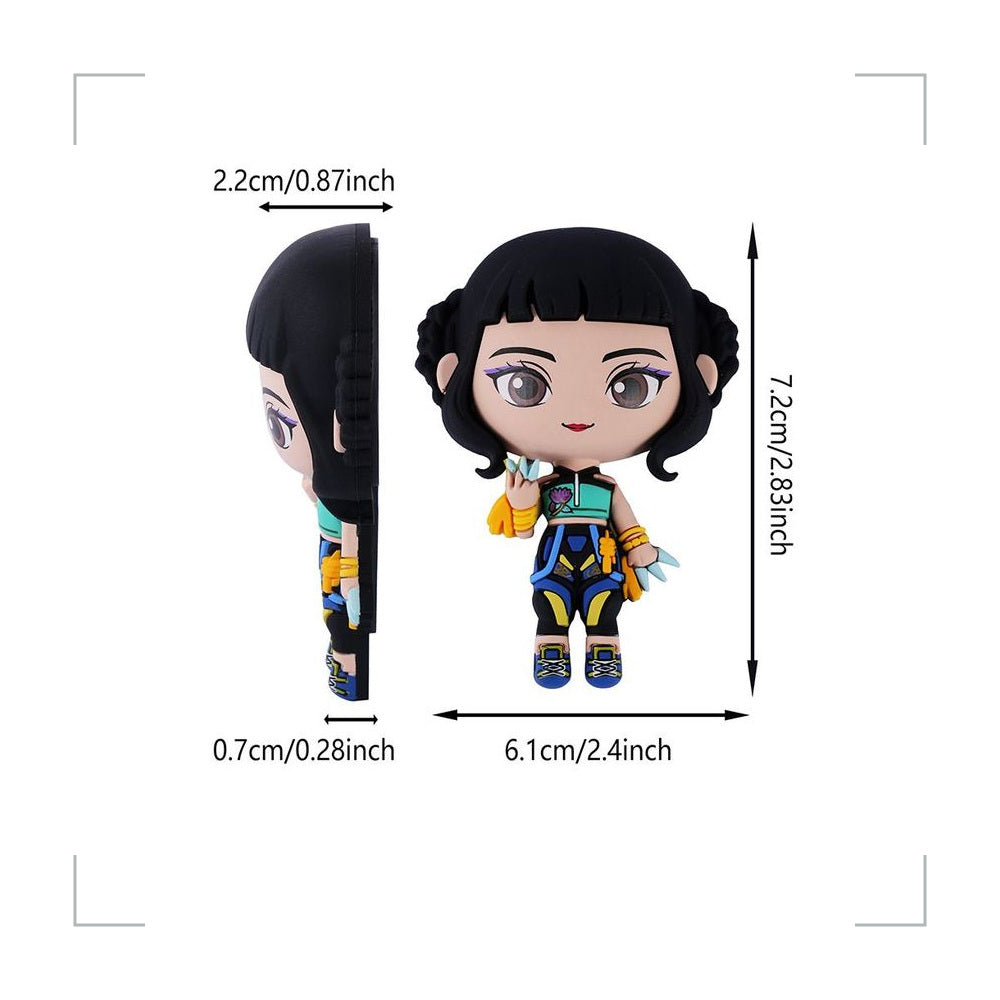 [BG_UNKNOWN] Kpop Demon Hunters PVC Fridge Magnet 3