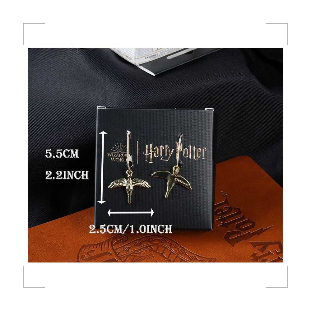 [BG_UNKNOWN] Harry Potter Zinc Alloy Earrings 3
