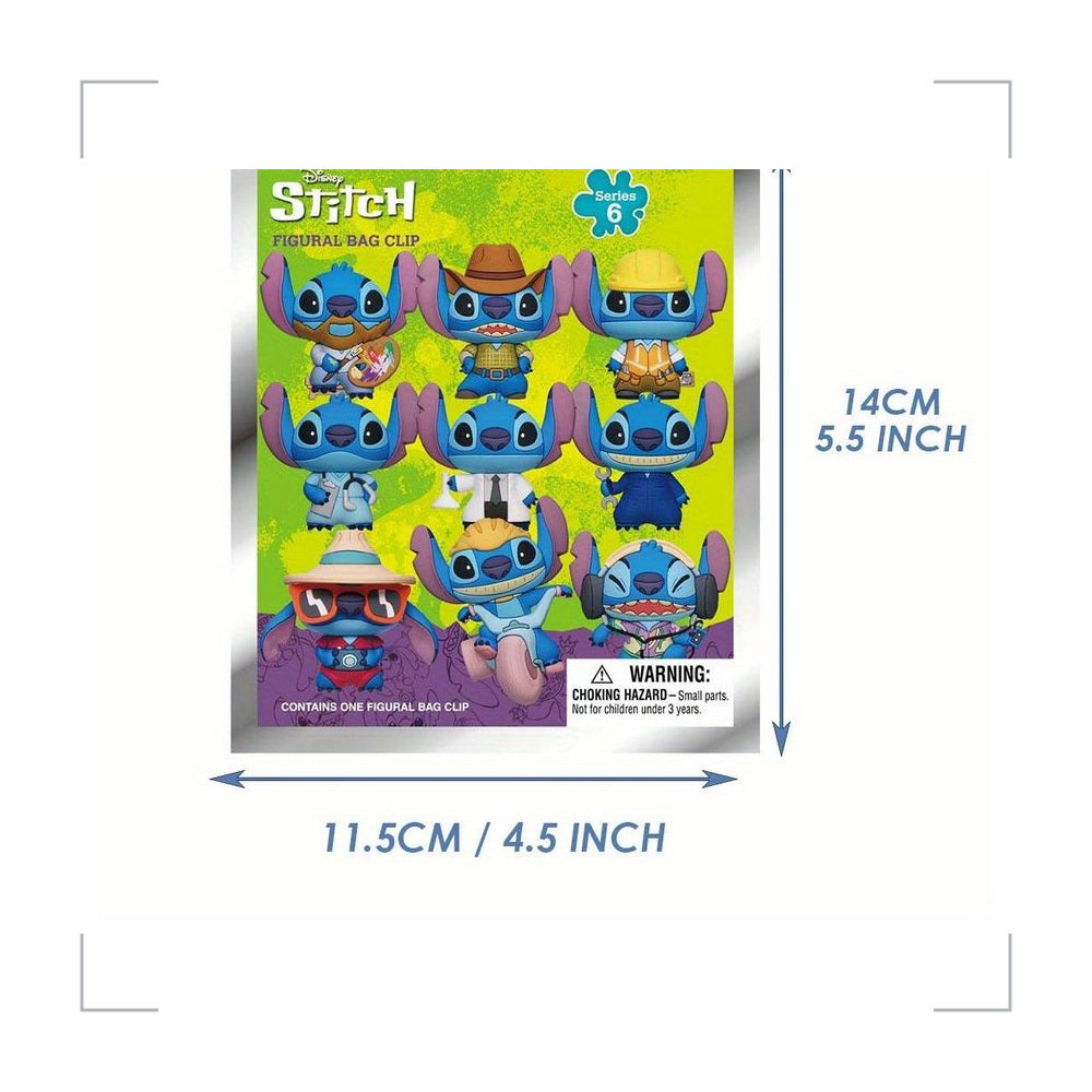 [BG_UNKNOWN] Stitch PVC Blind Bag Keychain 3