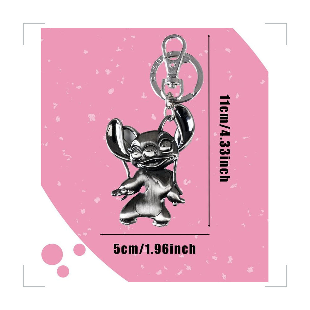 [BG_UNKNOWN] Stitch Zinc Alloy Keychain 3