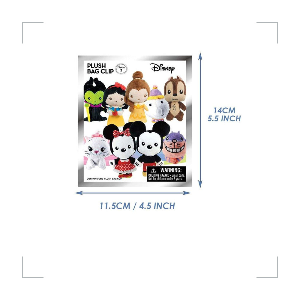 [BG_UNKNOWN] Disney Standard Characters Plush Blind Bag Keychain 3