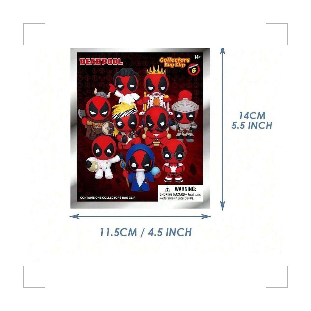 [BG_UNKNOWN] Marvel Deadpool PVC Blind Bag Keychain 3