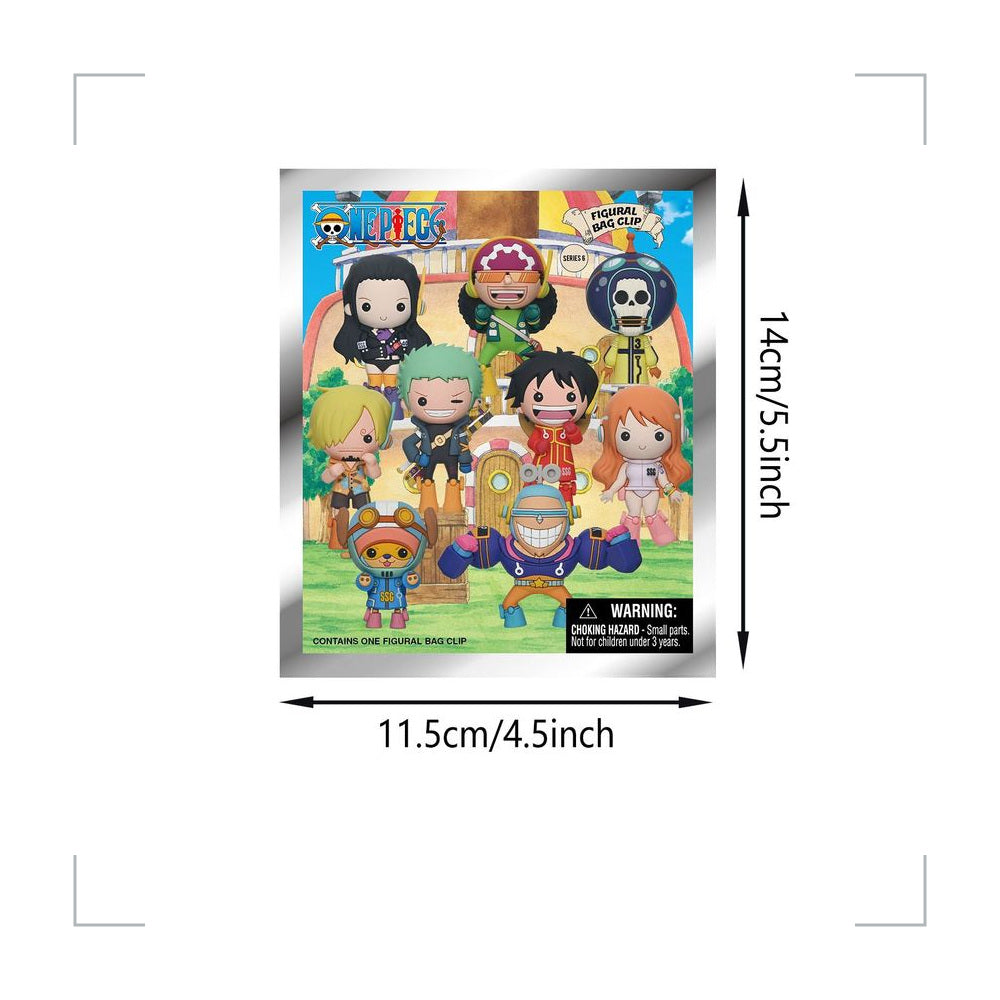[BG_UNKNOWN] One Piece PVC Blind Bag Keychain 3