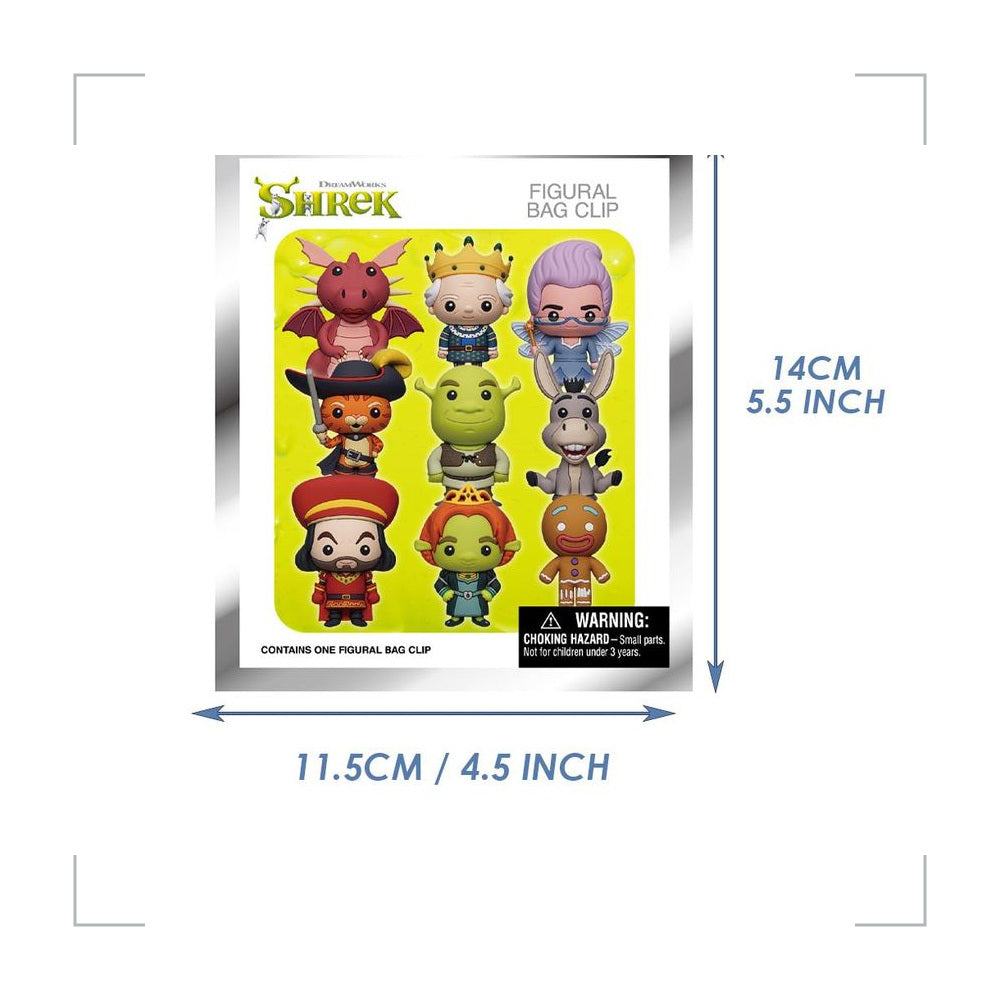 [BG_UNKNOWN] Shrek PVC Blind Bag Keychain 3