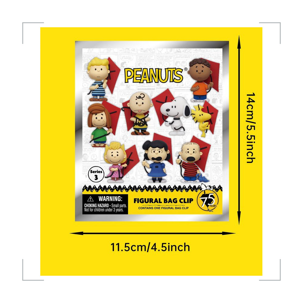 [BG_UNKNOWN] Peanuts PVC Blind Bag Keychain 3