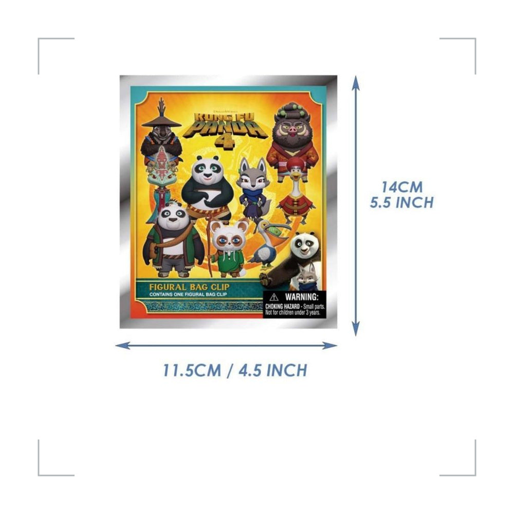 [BG_UNKNOWN] Kung Fu Panda PVC Blind Bag Keychain 3