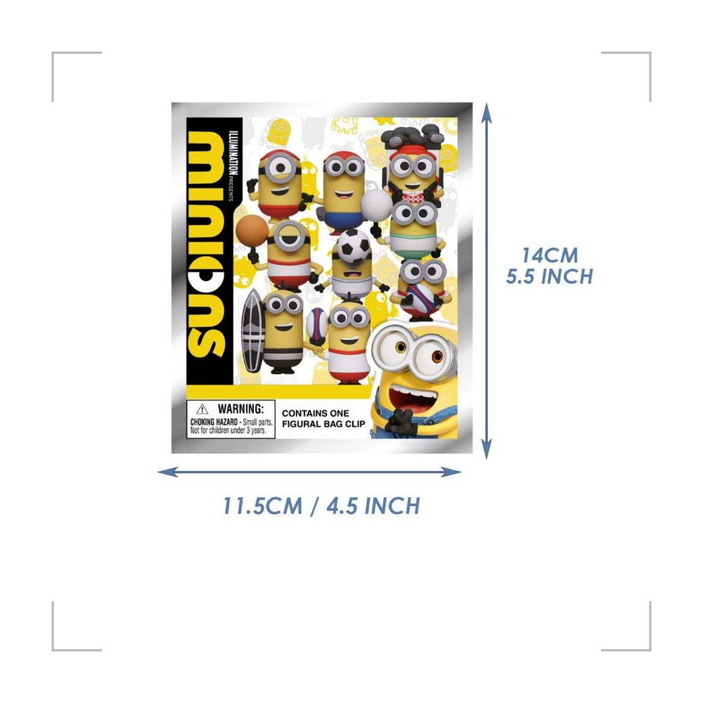 [BG_UNKNOWN] Minions PVC Blind Bag Keychain 3