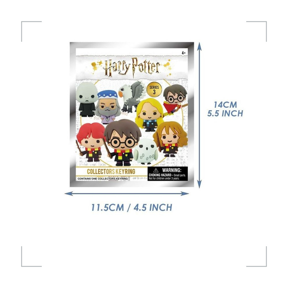 [BG_UNKNOWN] Harry Potter PVC Blind Bag Keychain 3