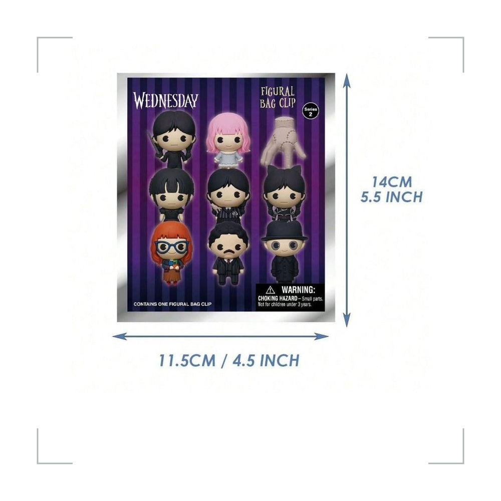 [BG_UNKNOWN] Wednesday PVC Blind Bag Keychain 3