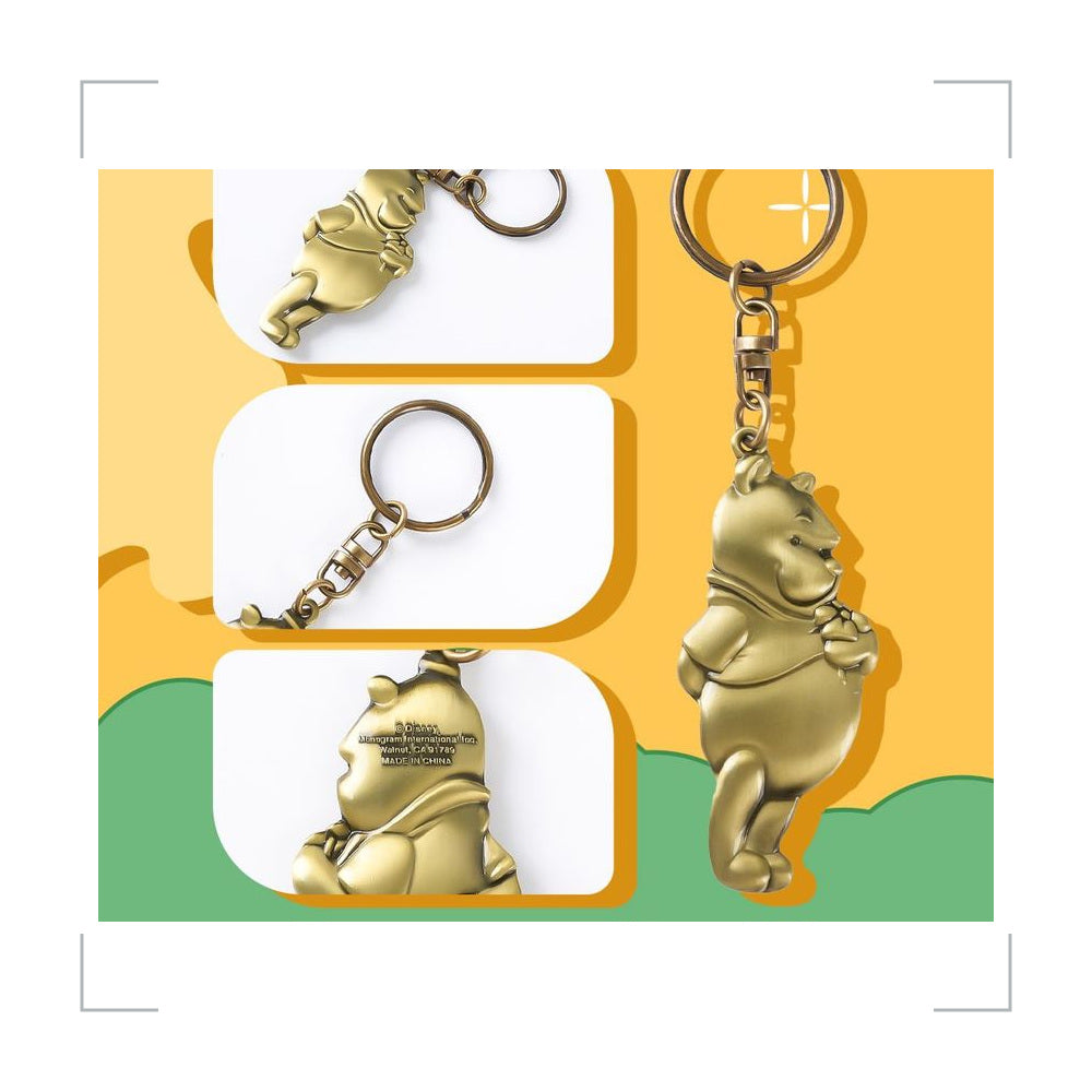 [BG_UNKNOWN] Disney Winnie the Pooh Zinc Alloy Keychain 3
