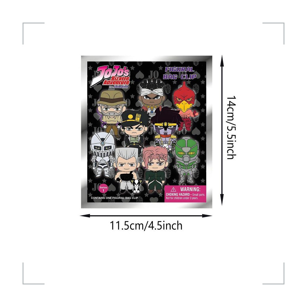 [BG_UNKNOWN] JOJO'S Bizarre Adventure PVC Blind Bag Keychain 3