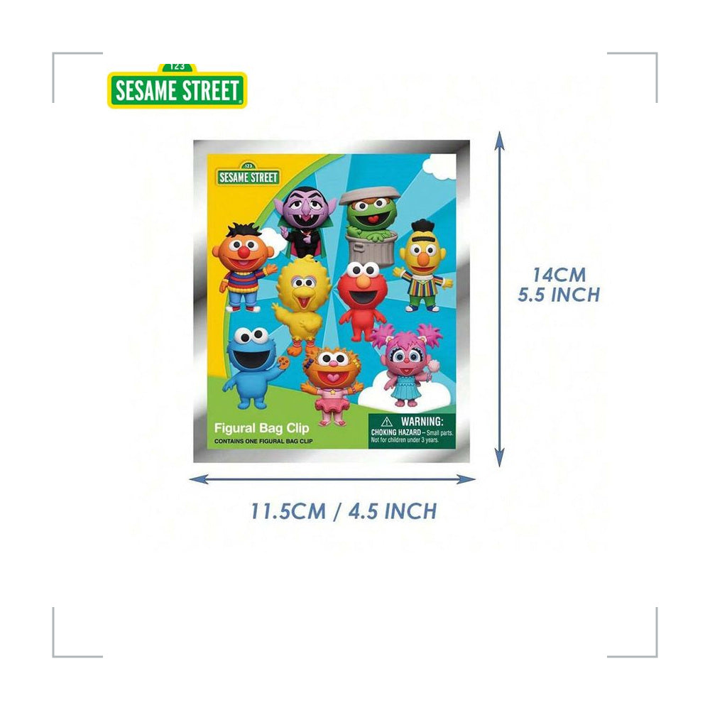[BG_UNKNOWN] Sesame Street PVC Blind Bag Keychain 3