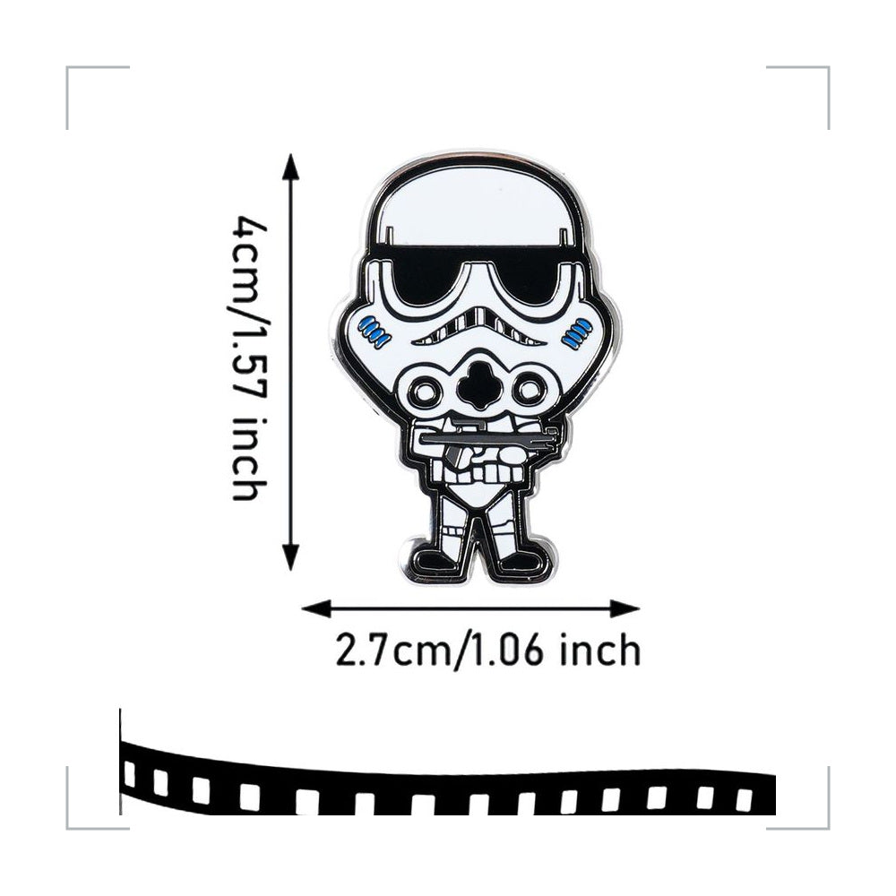 [BG_UNKNOWN] Star Wars Zinc Alloy Lapel Pin 3