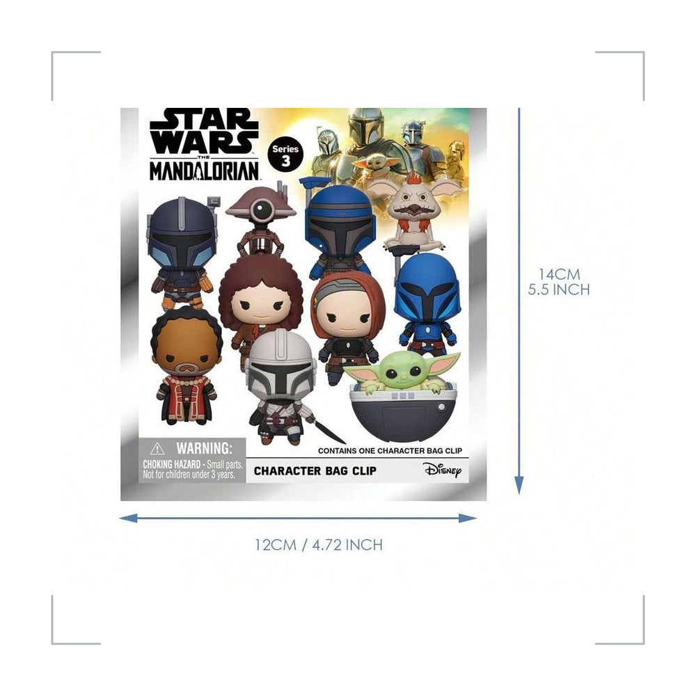 [BG_UNKNOWN] STAR WARS PVC Blind Bag Keychain 3
