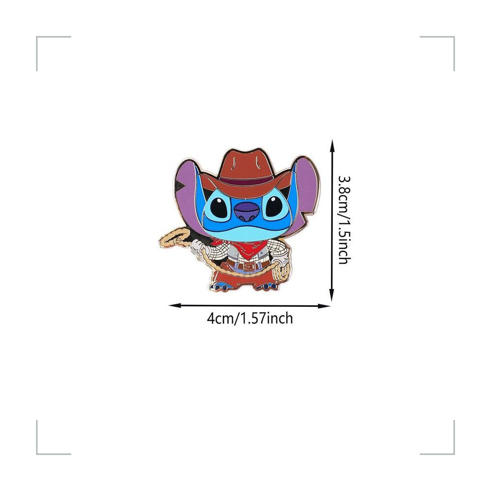 [BG_UNKNOWN] Disney Stitch Zinc Alloy Pin 3