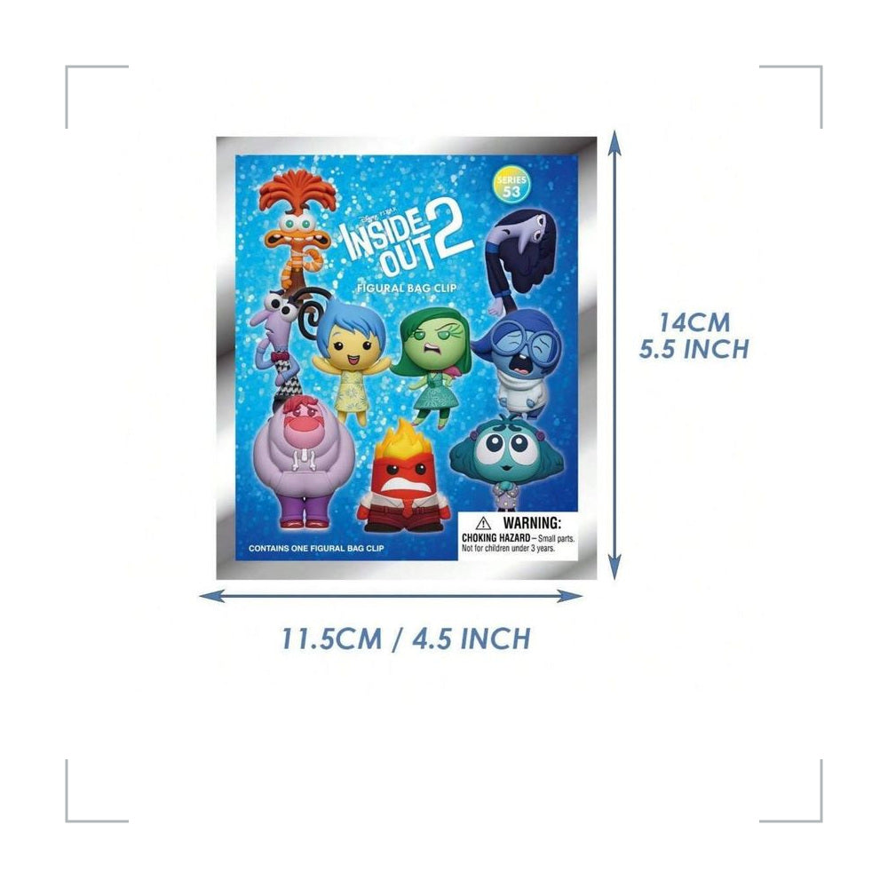 [BG_UNKNOWN] Inside Out PVC Blind Bag Keychain 3
