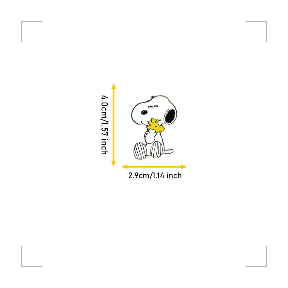 [BG_UNKNOWN] Peanuts Zinc Alloy Brooch 3