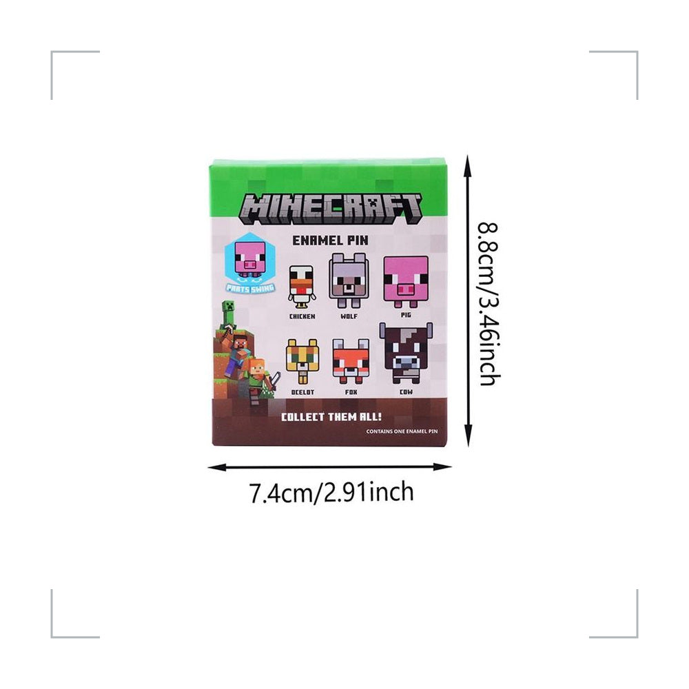 [BG_UNKNOWN] Minecraft Zinc Alloy Pin 3