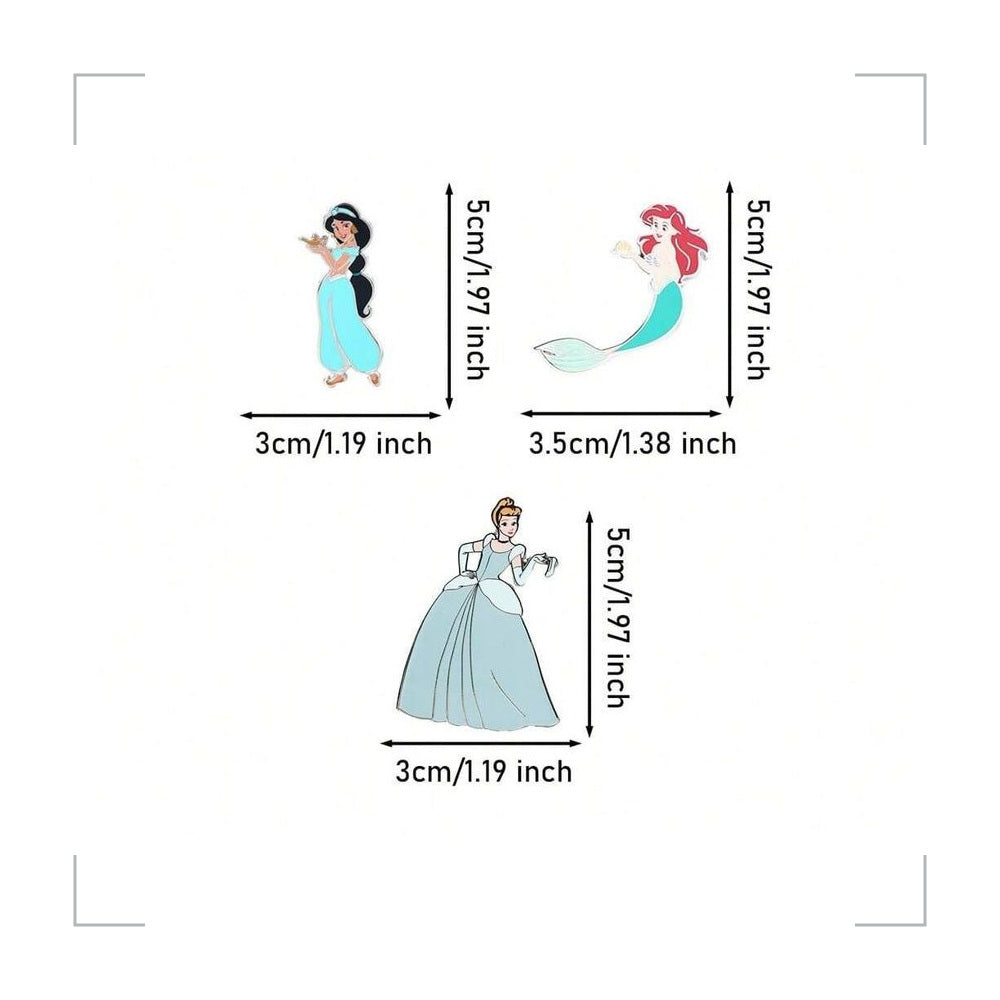 [BG_UNKNOWN] Disney Princess Zinc Alloy Pin 3