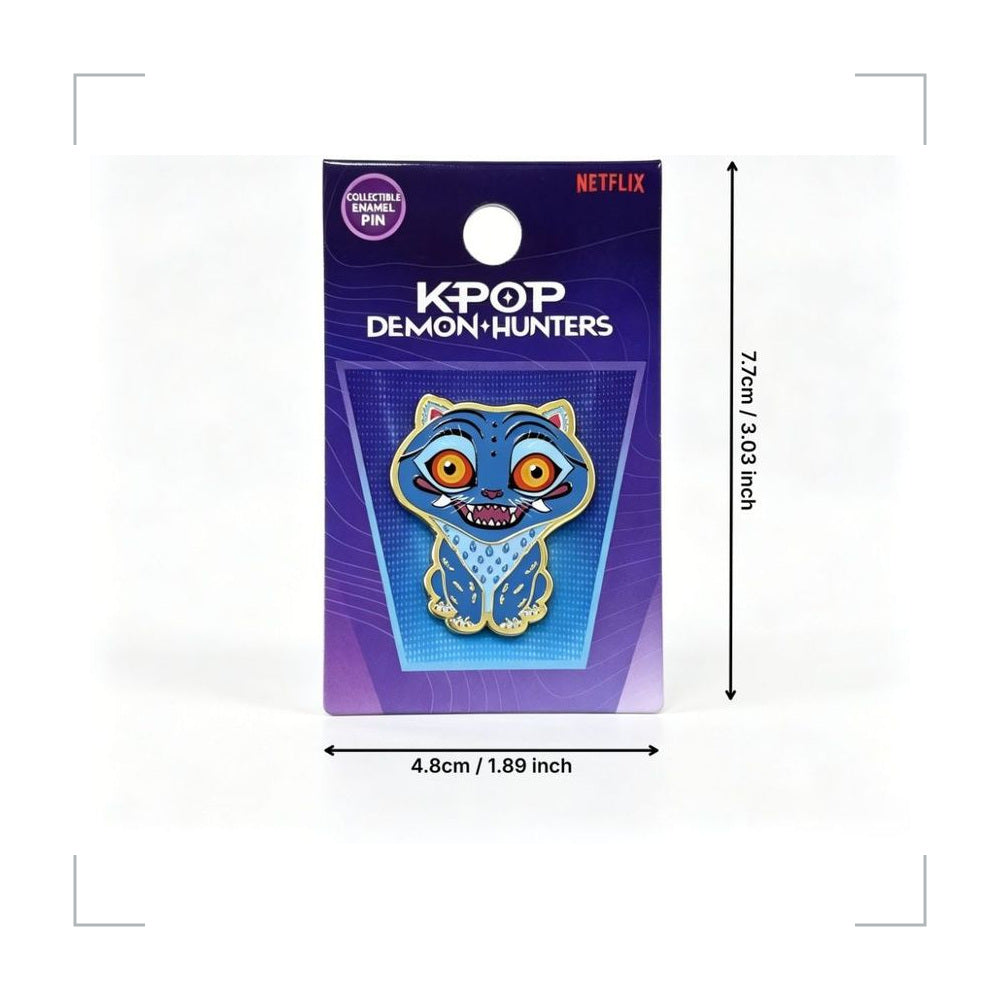 [BG_UNKNOWN] Kpop Demon Hunters Zinc Alloy Brooch 3