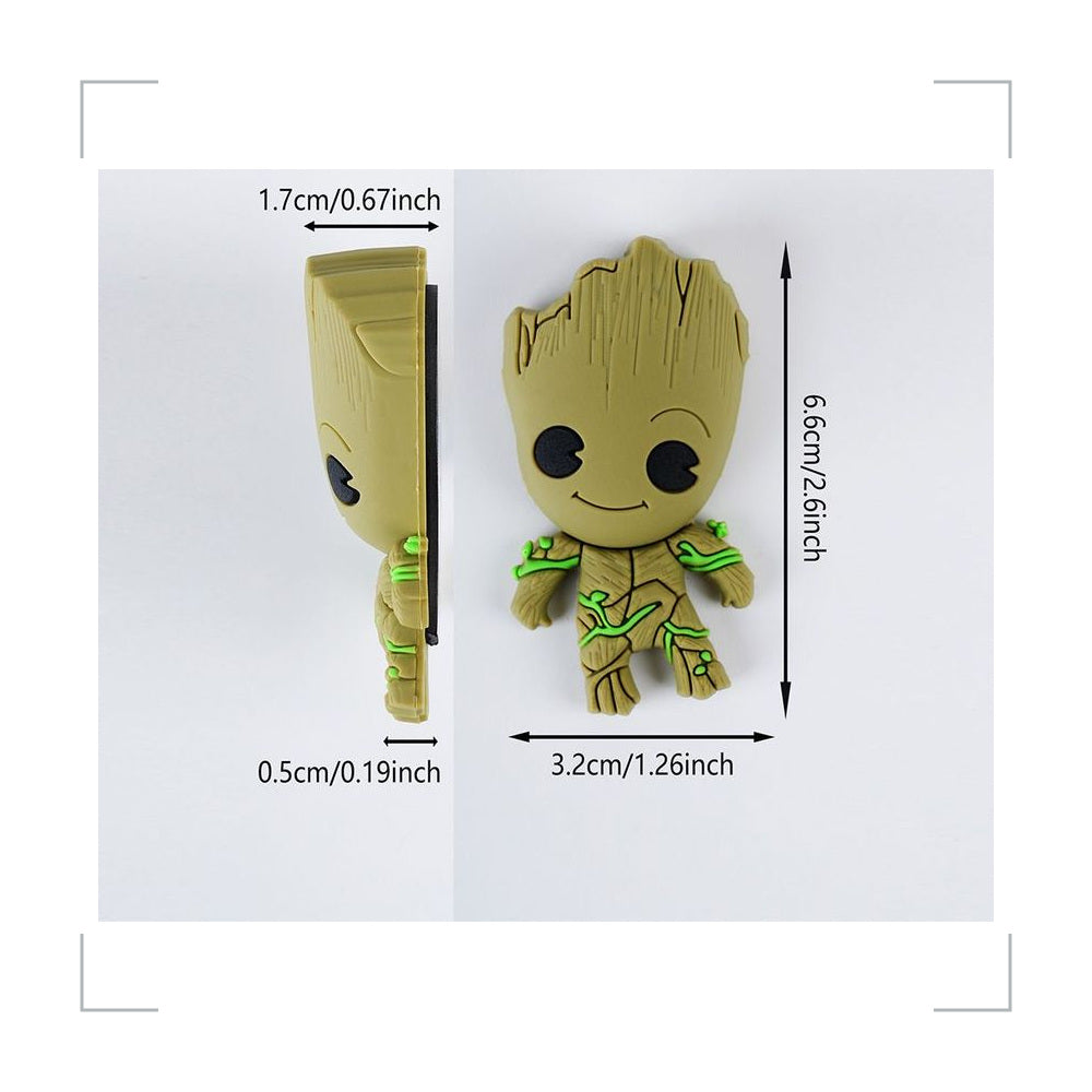 [BG_UNKNOWN] Marvel Groot PVC Magnet 3