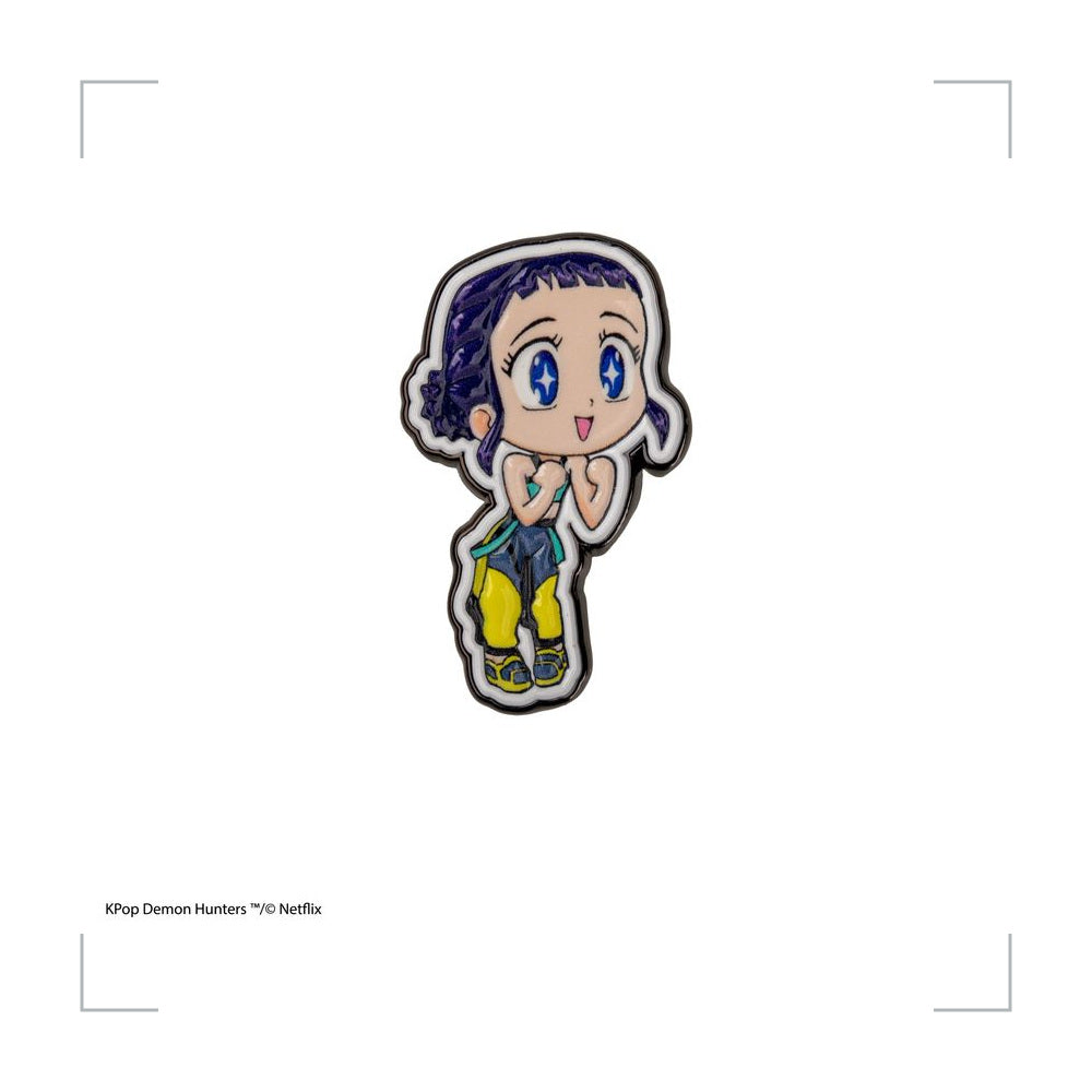 [BG_UNKNOWN] Kpop Demon Hunters Zinc Alloy Brooch 3